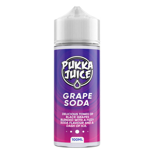 Grape Soda Shortfill E-Liquid By Pukka Juice