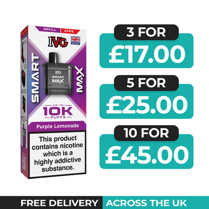 IVG Smart Max Purple Lemonade Refill Pods