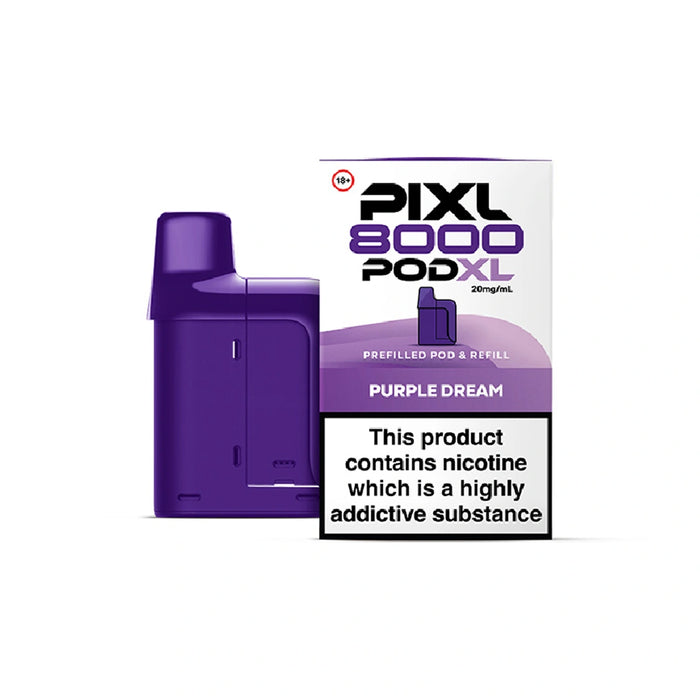 Pixl 8000 Refill Pods Box of 5 and 10