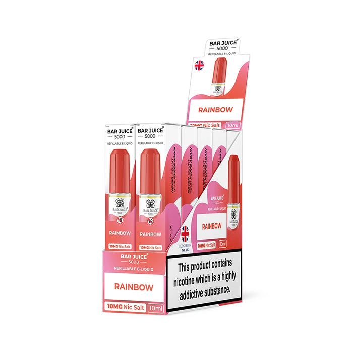 Bar Juice 5000 Nic Salts - Pack of 10 x 10ml