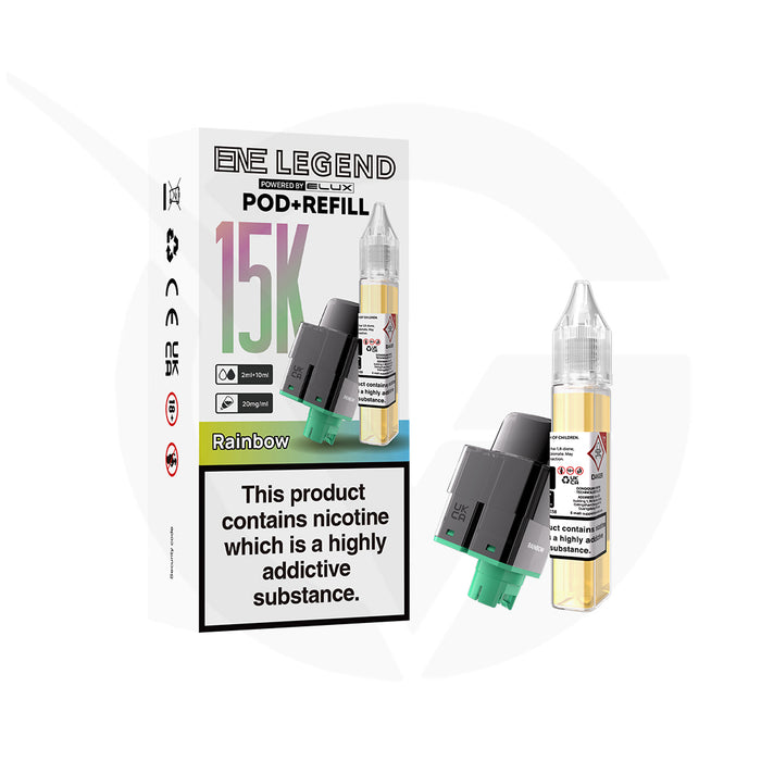 Rainbow Elux ENE Legend 15k Refill Pods
