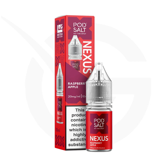 Raspberry Apple Nic Salt E-Liquid By Pod Salt Nexus