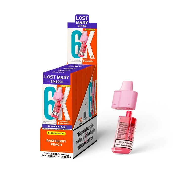 Lost Mary BM6000 Refill Pods - Box of 5 & 10