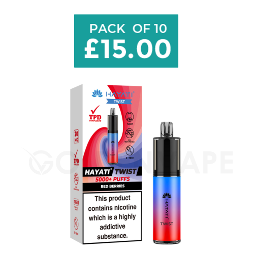 Hayati Twist 5000 5K Puffs Disposable Vape Kit