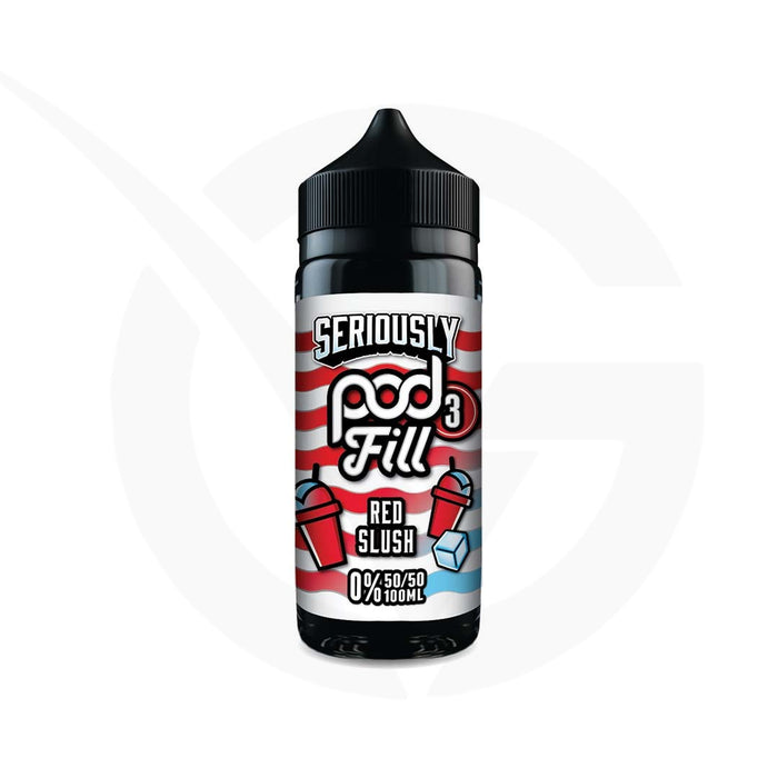 Red Slush 100ml Shortfill E-liquid by Seriously Pod Fill 3