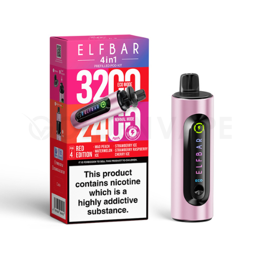 Elf Bar 4 in 1 Pod Vape Kit – 3200 Puffs