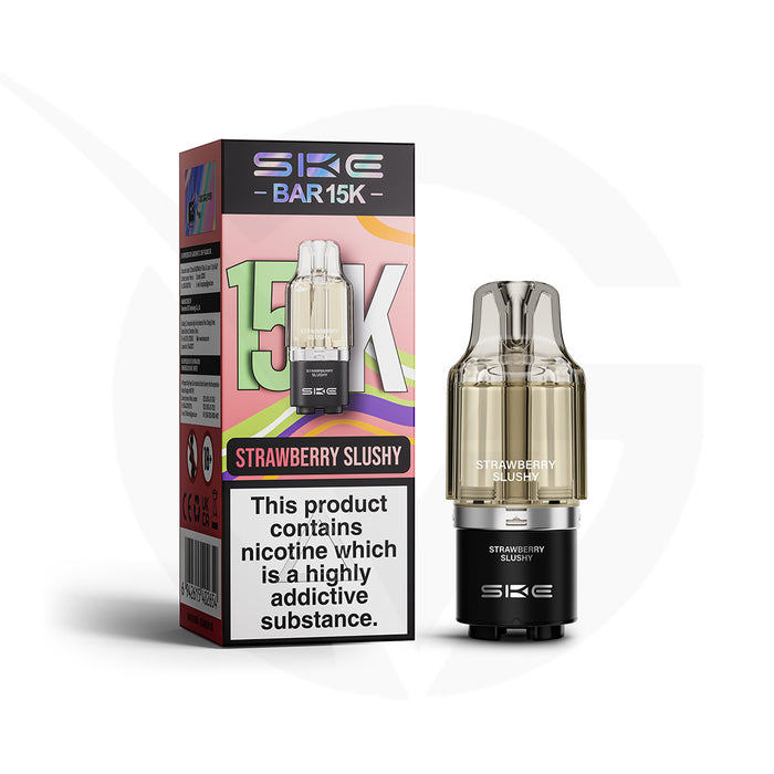 SKE Bar 15K Strawberry Slushy Refill Pods