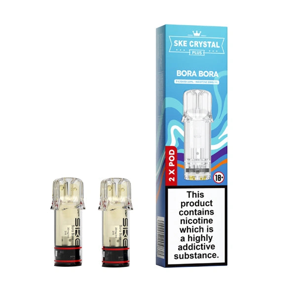 SKE Crystal Plus Pods Box of 10 & 20