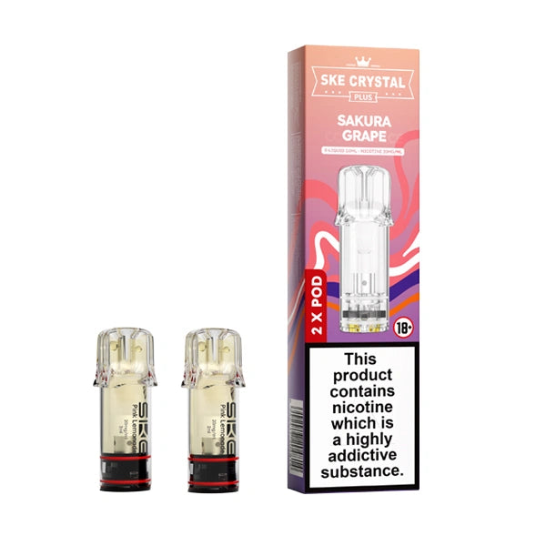 SKE Crystal Plus Pods Box of 10 & 20
