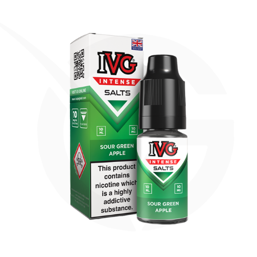 Sour Green Apple IVG Intense NIc Salt E-Liquids 