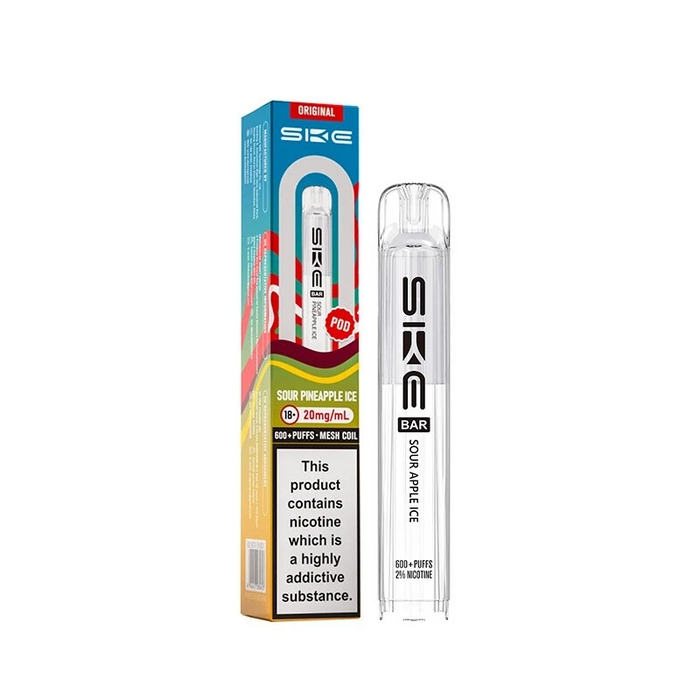 SKE Bar 600 Pods Box of 10 & 20