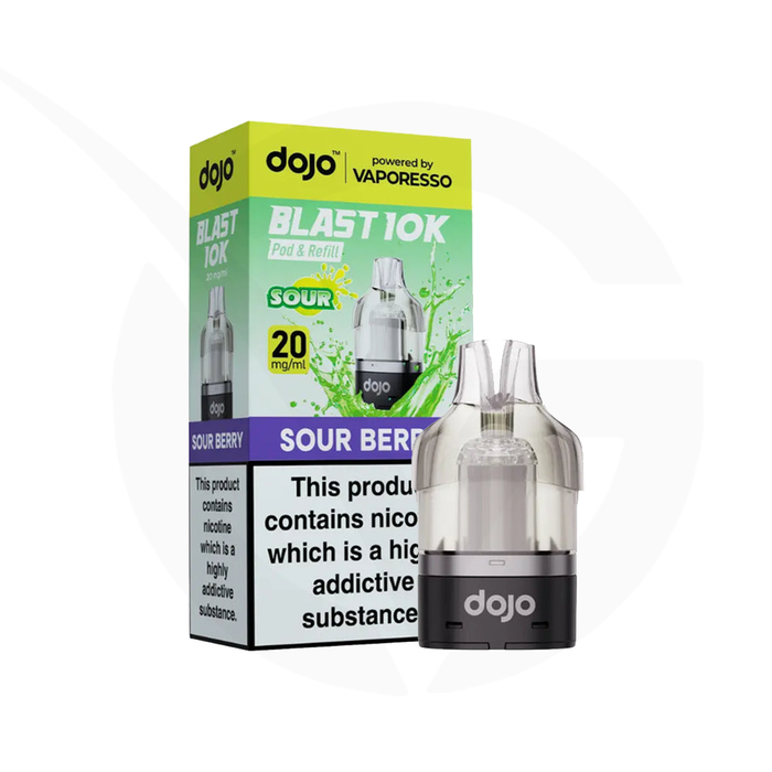 Sour Berry Dojo Blast 10000 Refill Pack