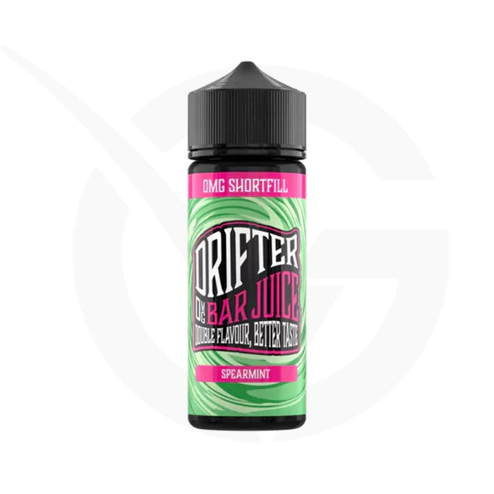 Spearmint 100ml Shortfill E-Liquid By Drifter Bar Juice
