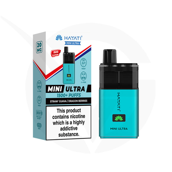 Hayati Mini Ultra 1500 Prefilled Pod Kit - Pack of 5