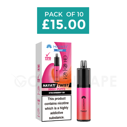 Hayati Twist 5000 5K Puffs Disposable Vape Kit