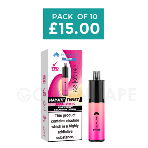 Hayati Twist 5000 5K Puffs Disposable Vape Kit