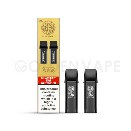 Strawberry Kiwi Watermelon Prefilled Pods By Gold Bar Reload