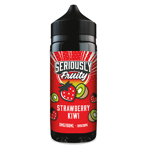 Strawberry Kiwi 100ml Shortfill E-Liquid By Seriously Fruity