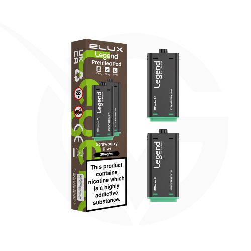 Strawberry Kiwi Elux Legend 1500 2in1 Prefilled Pods