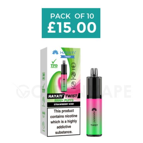 Hayati Twist 5000 5K Puffs Disposable Vape Kit