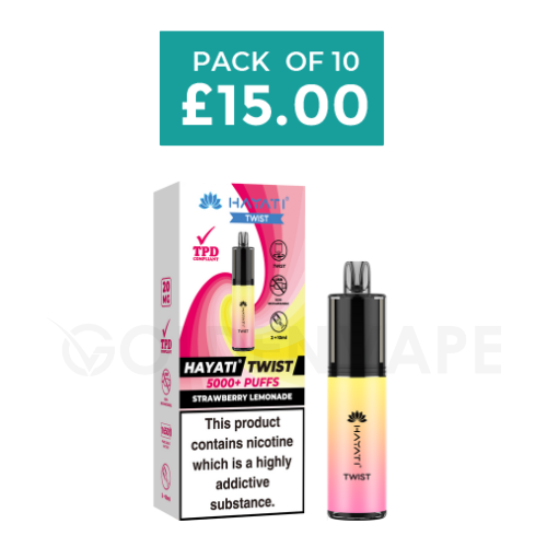 Can You Refill Hayati Twist Hayati Twist 5000 5k Puffs Ultra Disposable Vape  Kit at Best