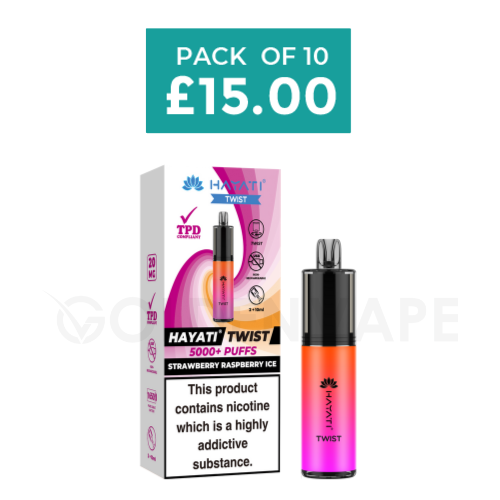 Hayati Twist 5000 5K Puffs Disposable Vape Kit