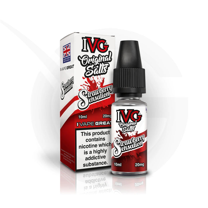 IVG Original Salt Strawberry Sensation Nic Salt E-Liquid