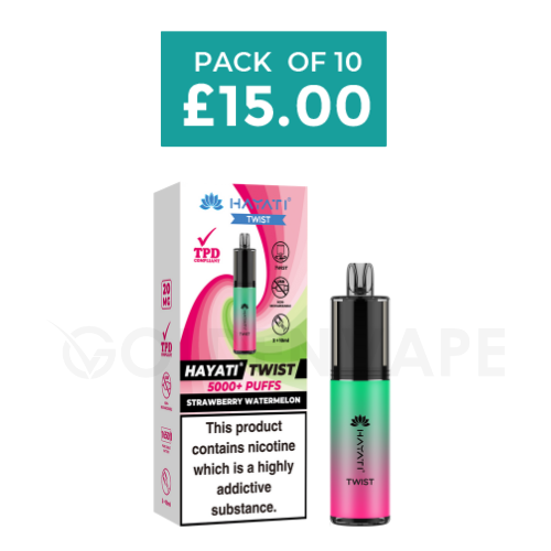Hayati Twist 5000 5K Puffs Disposable Vape Kit