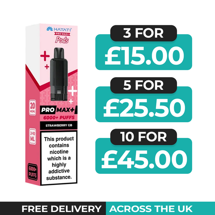 Hayati Pro Max Plus Strawberry GB Refill Pods