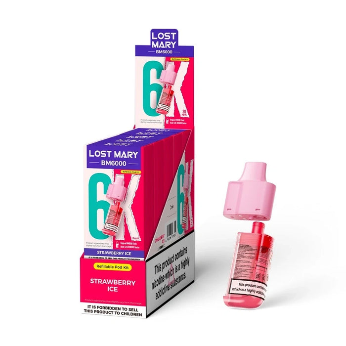 Lost Mary BM6000 Refill Pods - Box of 5 & 10