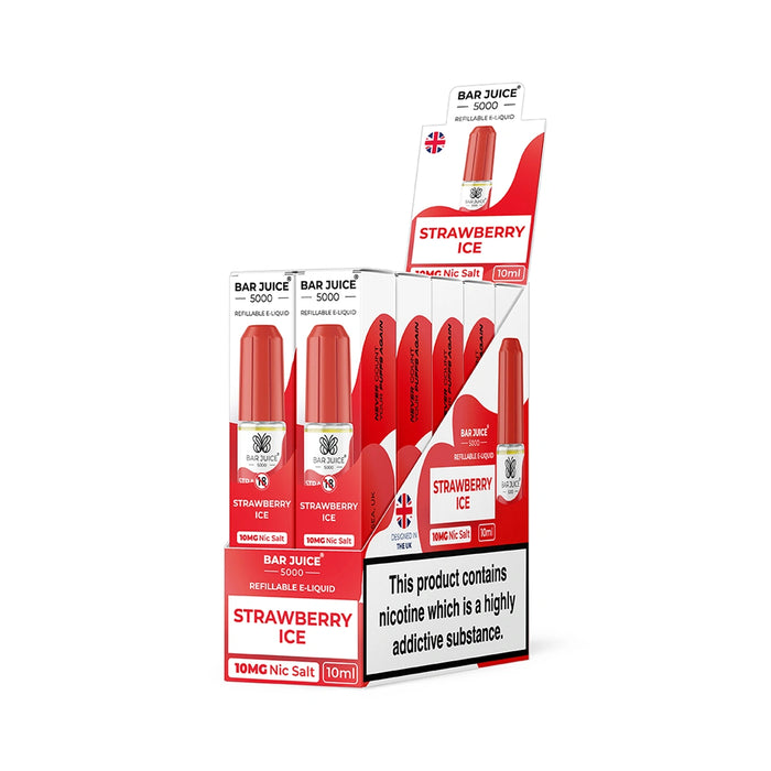 Bar Juice 5000 Nic Salts - Pack of 10 x 10ml