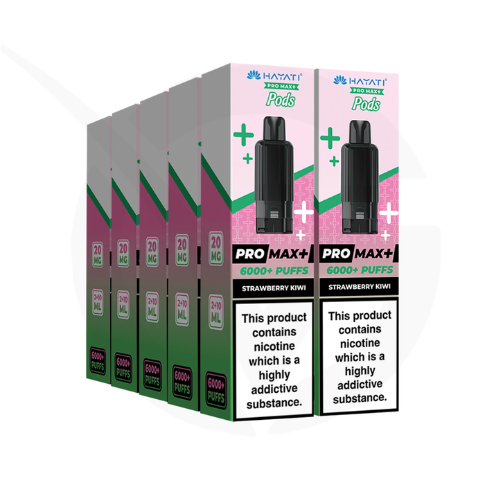 Hayati Pro Max Plus 6000 Pods - Bulk Buy Box of 5 & 10