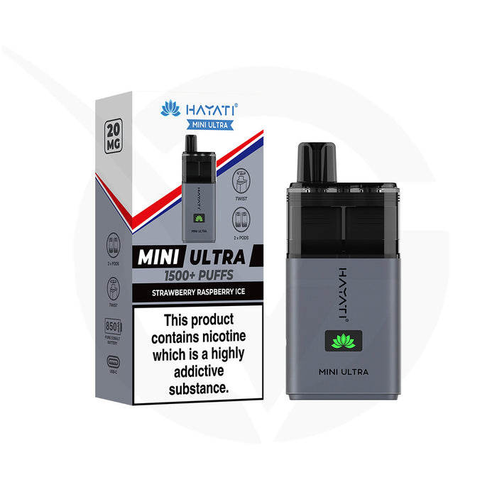 Hayati Mini Ultra 1500 Prefilled Pod Kit - Pack of 5