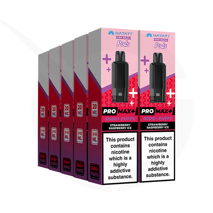 Hayati Pro Max Plus 6000 Pods - Bulk Buy Box of 5 & 10