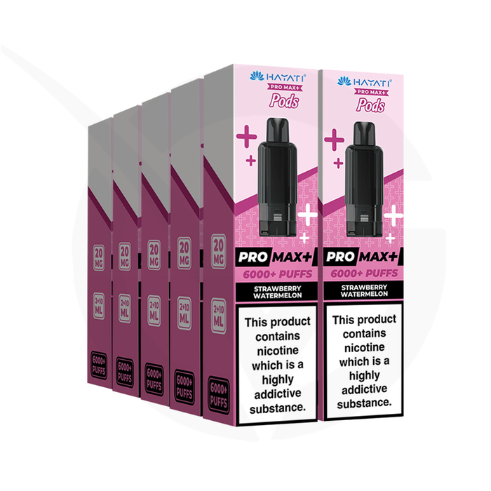 Hayati Pro Max Plus 6000 Pods - Bulk Buy Box of 5 & 10