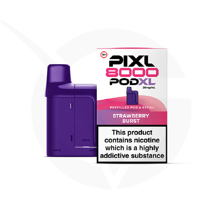 Strawberry Burst Pixl 8000 Refill Pods