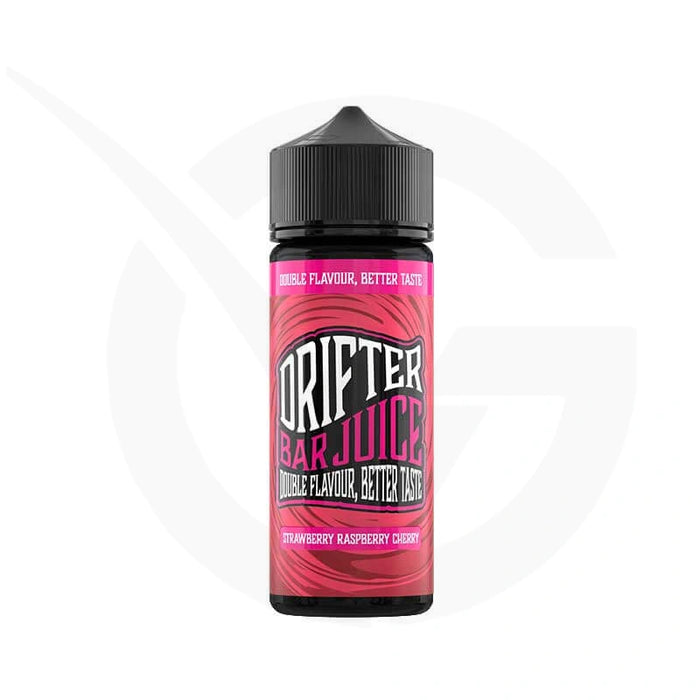 Strawberry Raspberry Cherry 100ml Shortfill E-Liquid By Drifter Bar Juice
