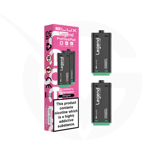 Strawberry Watermelon Elux Legend 1500 2in1 Prefilled Pods
