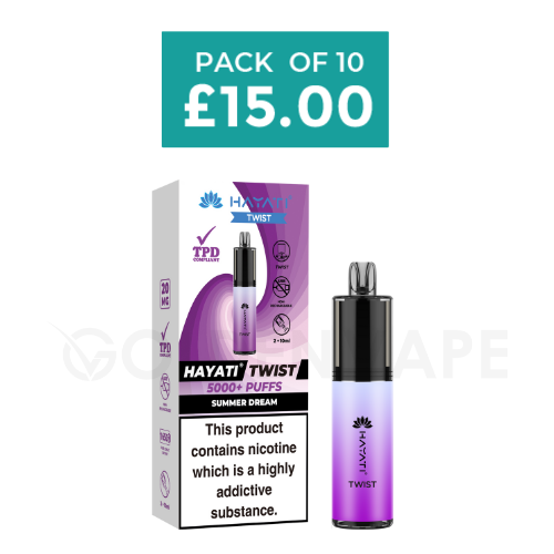 Hayati Twist 5000 5K Puffs Disposable Vape Kit