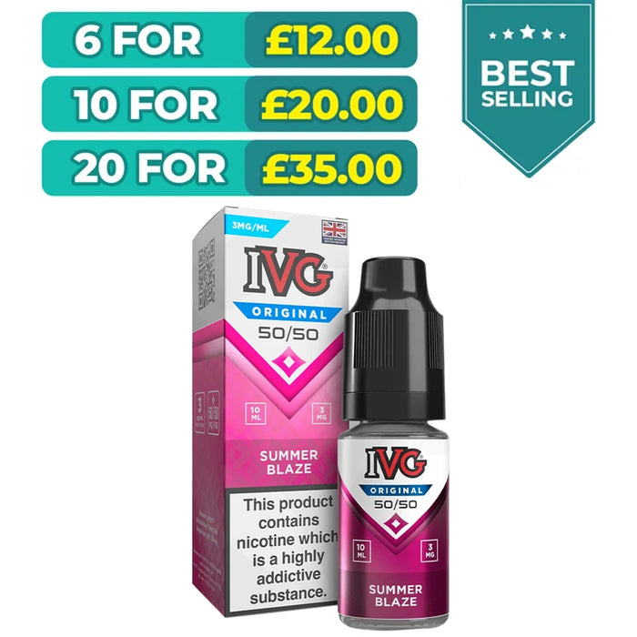 Summer Blaze 10ml E-Liquid by IVG