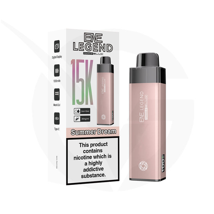 ENE Legend 15K Prefilled Vape Pod Kit