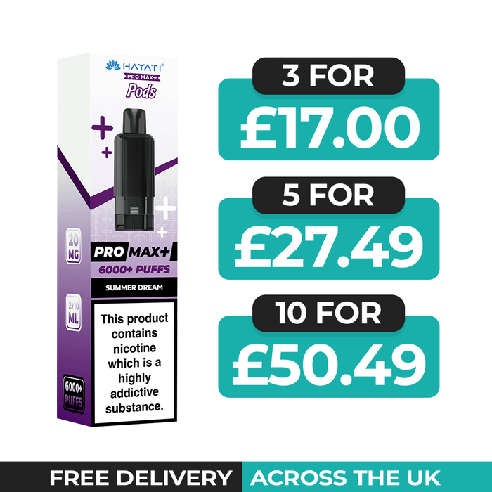 Hayati Pro Max Plus Summer Dream Refill Pods