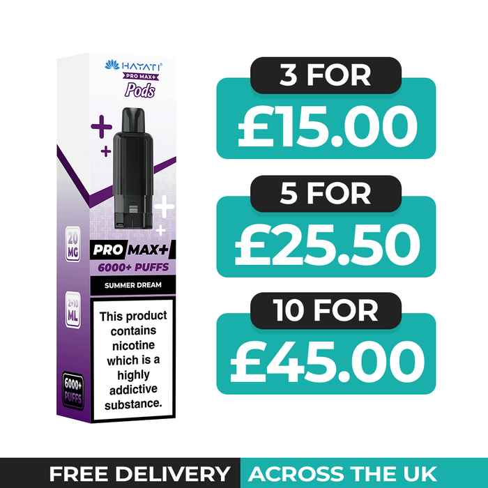 Hayati Pro Max Plus Summer Dream Refill Pods
