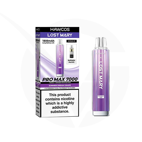 Hawcos x Lost Mary Pro Max 7000 Prefilled Pod Kit