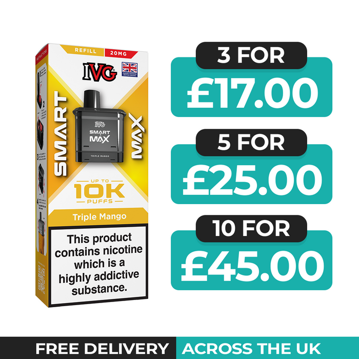 IVG Smart Max Triple Mango Refill Pods