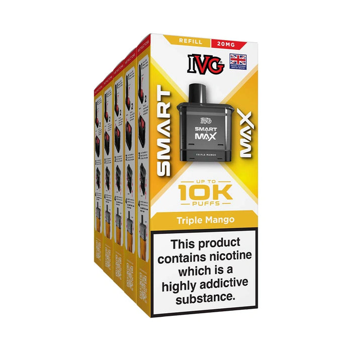 IVG Smart Max 10000 Puffs Box of 5 & 10