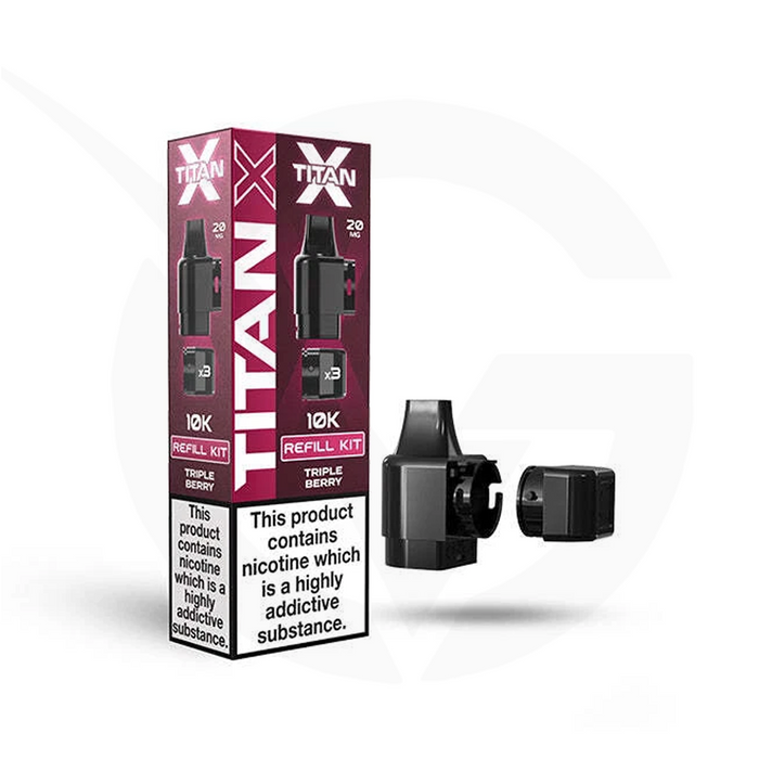 Triple Berry Titan X Refill Pack