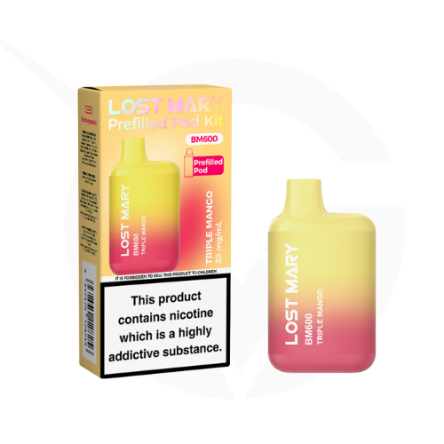 Lost Mary BM600 Prefilled Pod Vape Kit Lost Mary BM600 Prefilled Pod Vape Kit