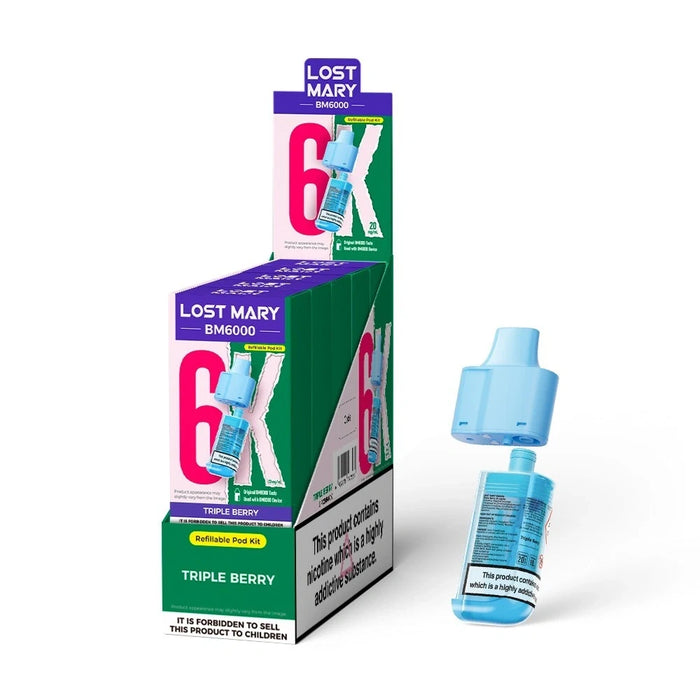 Lost Mary BM6000 Refill Pods - Box of 5 & 10