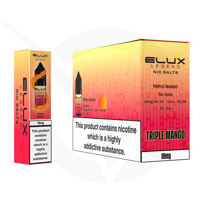 Elux Legend Nic Salt E-Liquid Box of 10 Elux Legend Nic Salt E-Liquid Box of 10